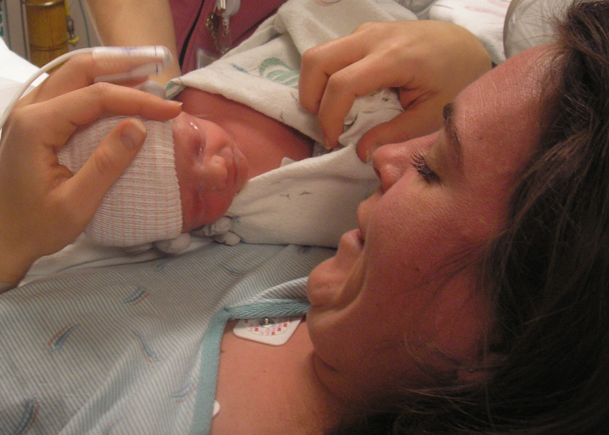 Brooke meets her Mommy
