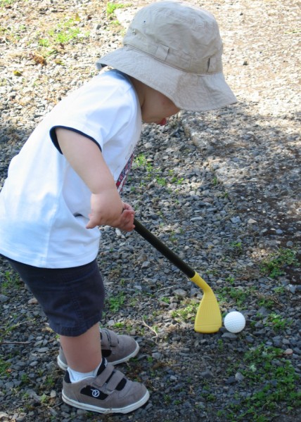 Golf prodigy?