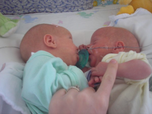 sharing the paci