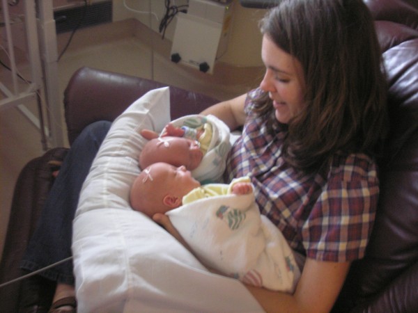 holding two