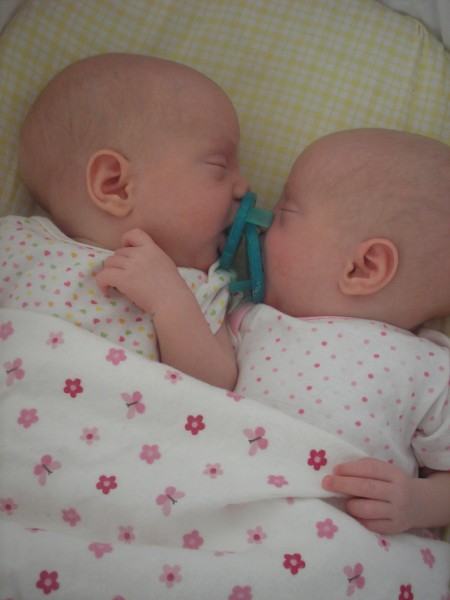 07/04/09 - Holding each other's pacifiers