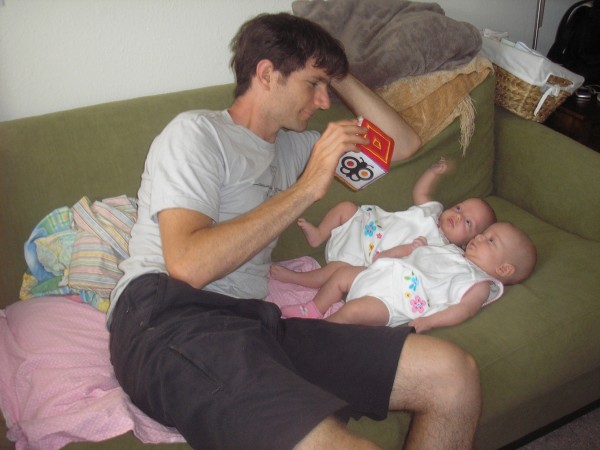 Playing with Dad - 08/29/09
