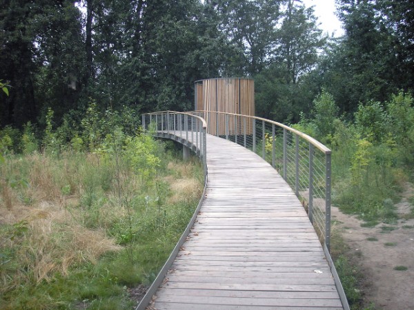 bridge to bird blind