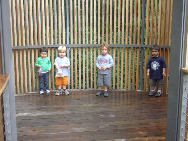 From left: Anouk, Reed, Nate, and Dean