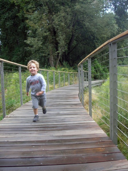 Nate up the ramp